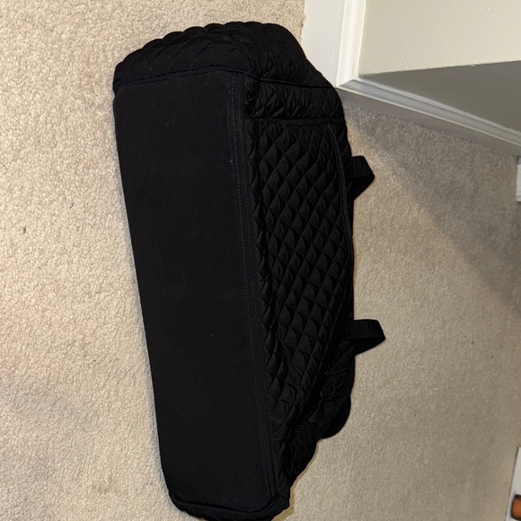 Vera Bradley Black Quilted Diaper Bag - Picture 9 of 11